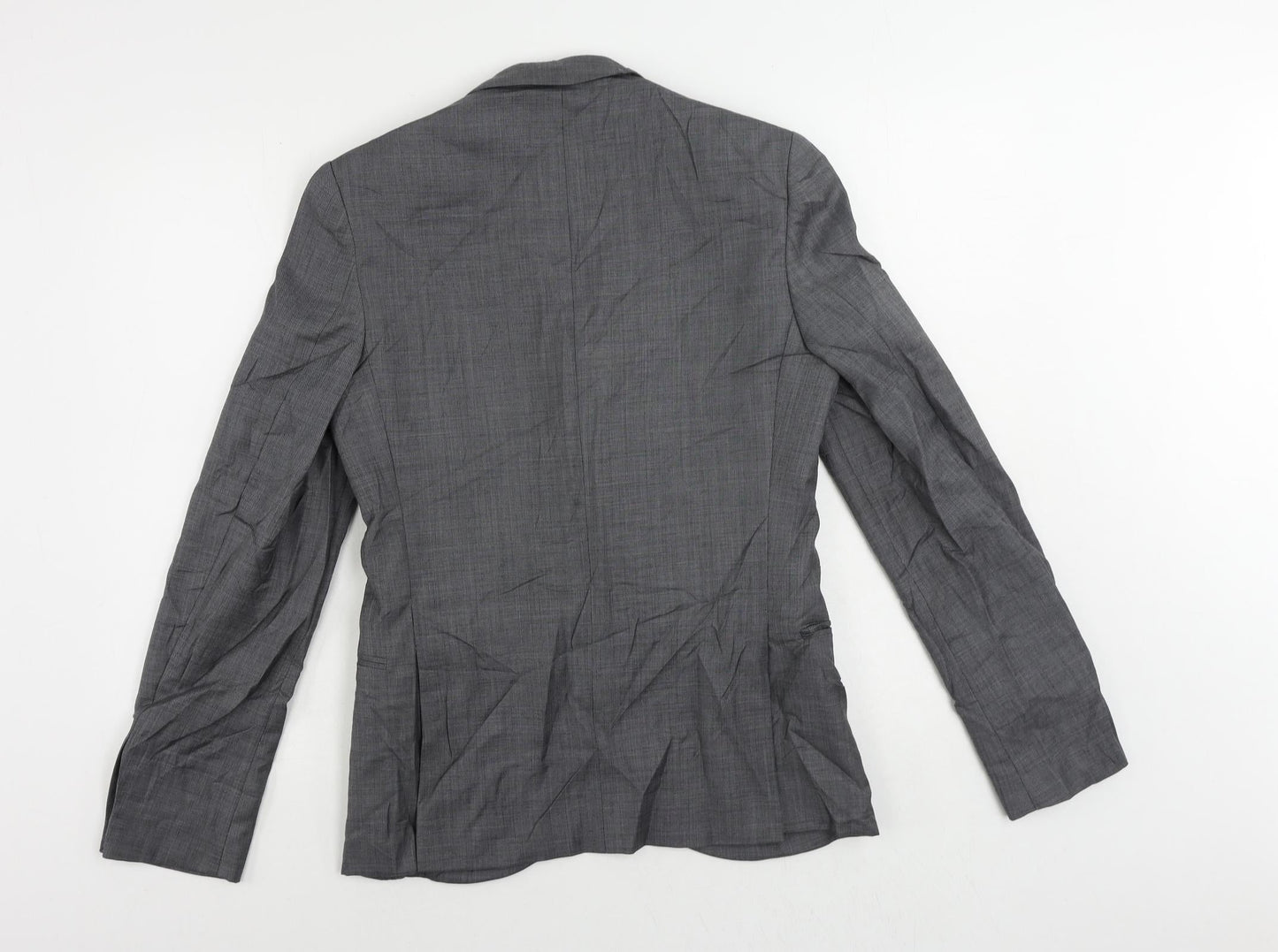 Mens UK Size 36 Topman Regular Grey Suit Jacket