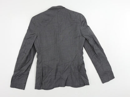 Mens UK Size 36 Topman Regular Grey Suit Jacket
