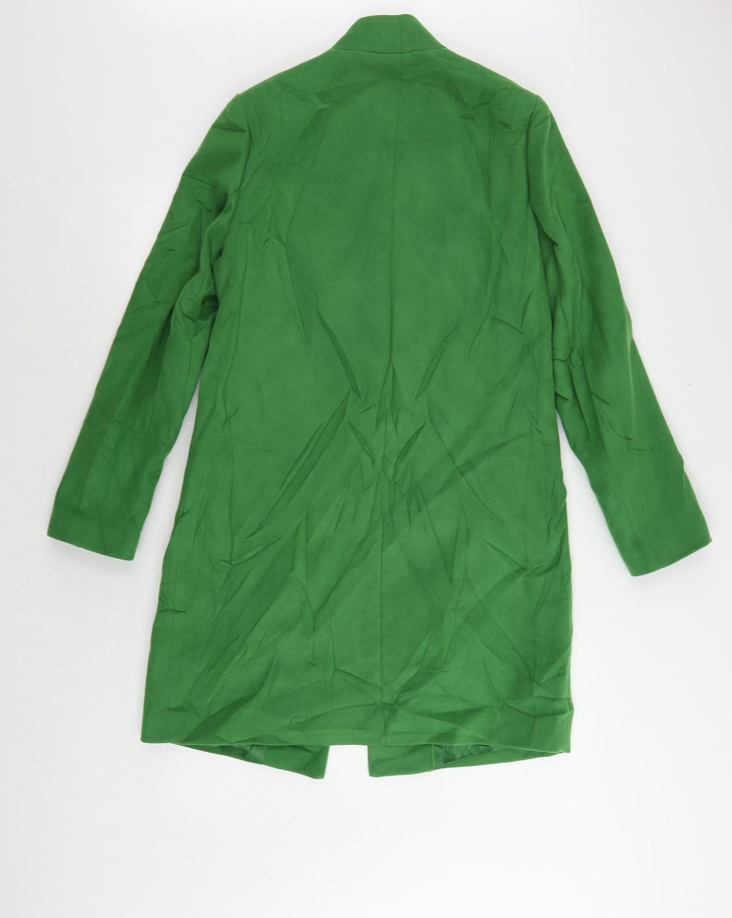 Womens UK Size 10 Marks and Spencer Green Overcoat