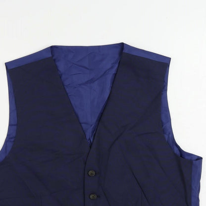 Mens UK Size 38 Marks and Spencer Regular Blue Suit Jacket