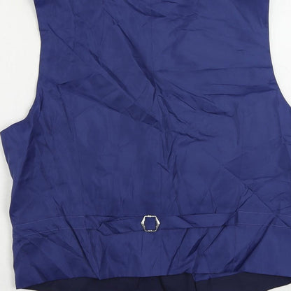 Mens UK Size 38 Marks and Spencer Regular Blue Suit Jacket
