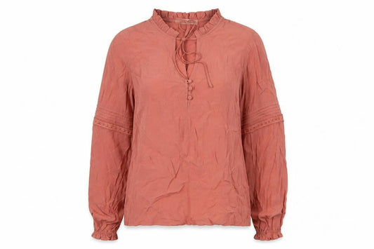 Womens UK Size 8 Per Una Pink Basic Blouse