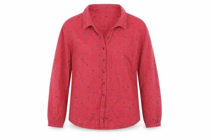 Womens UK Size 10 Nomads Pink Basic Blouse