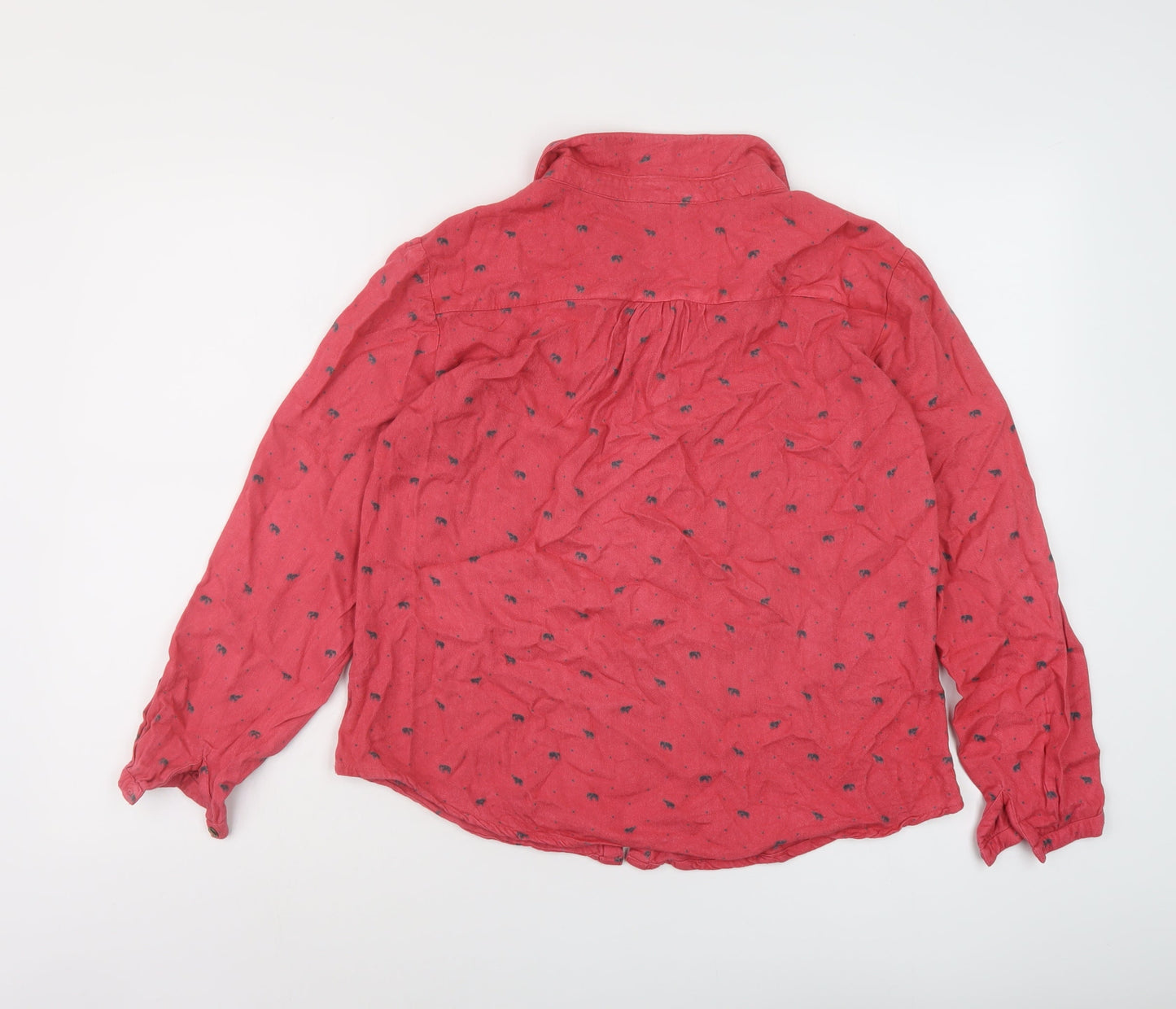 Womens UK Size 10 Nomads Pink Basic Blouse
