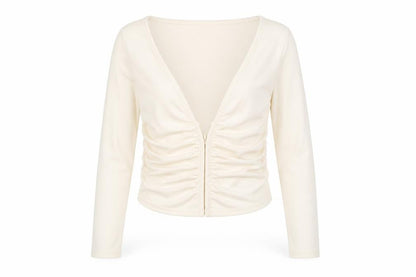Womens UK Size 8 AsYou Ivory Basic Blouse