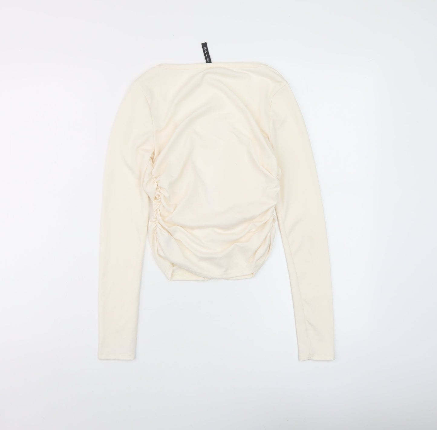Womens UK Size 8 AsYou Ivory Basic Blouse