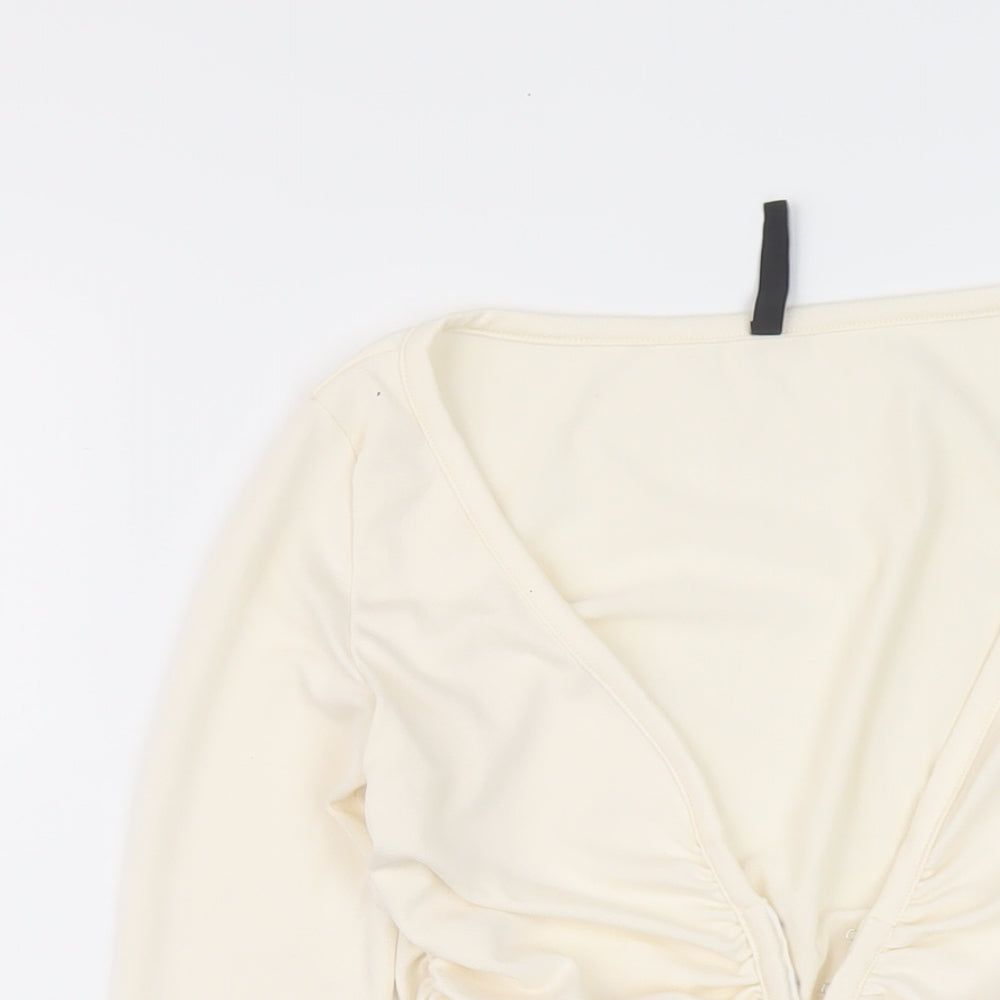 Womens UK Size 8 AsYou Ivory Basic Blouse
