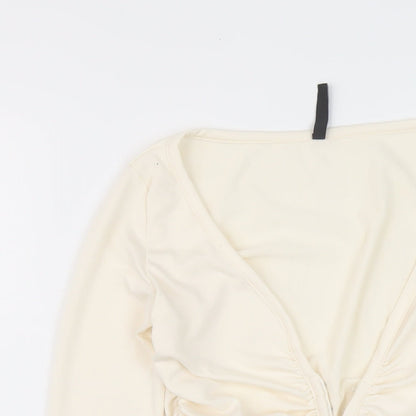 Womens UK Size 8 AsYou Ivory Basic Blouse