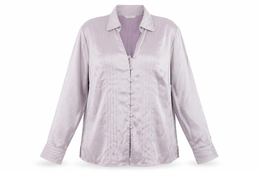 Womens UK Size 16 Marks and Spencer Purple Basic Blouse