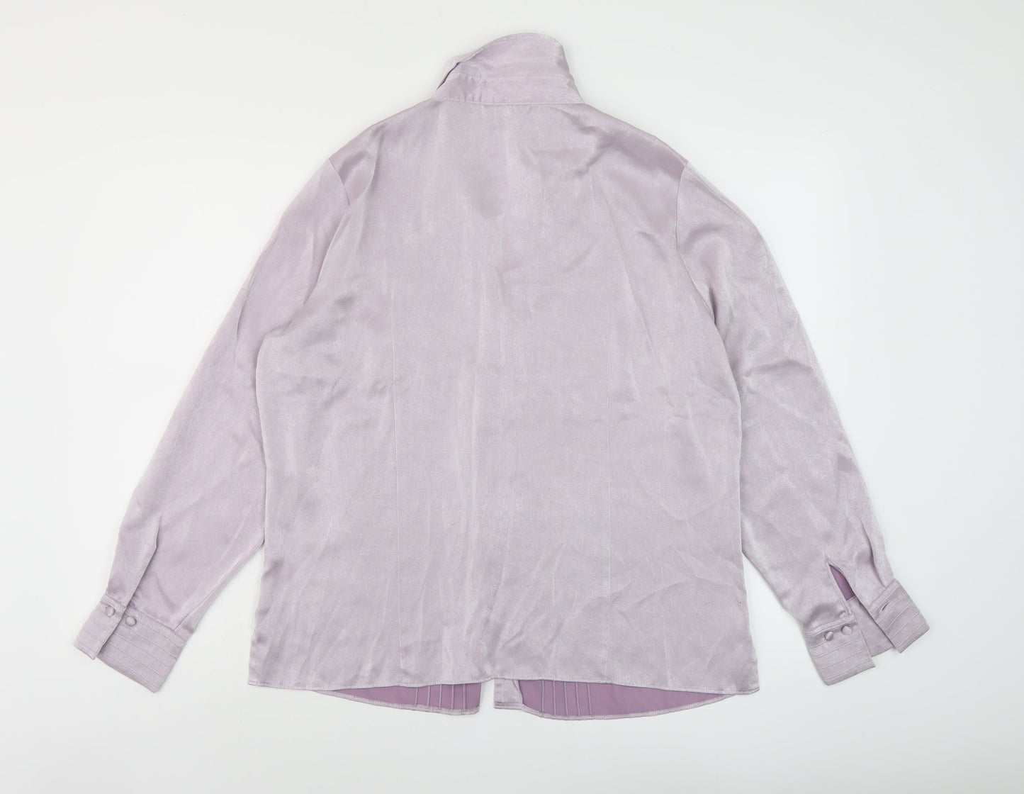 Womens UK Size 16 Marks and Spencer Purple Basic Blouse