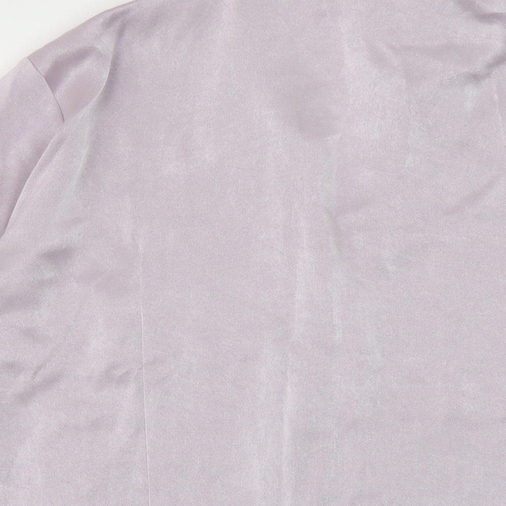 Womens UK Size 16 Marks and Spencer Purple Basic Blouse