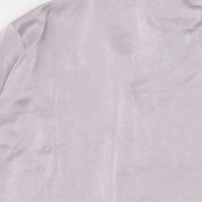 Womens UK Size 16 Marks and Spencer Purple Basic Blouse