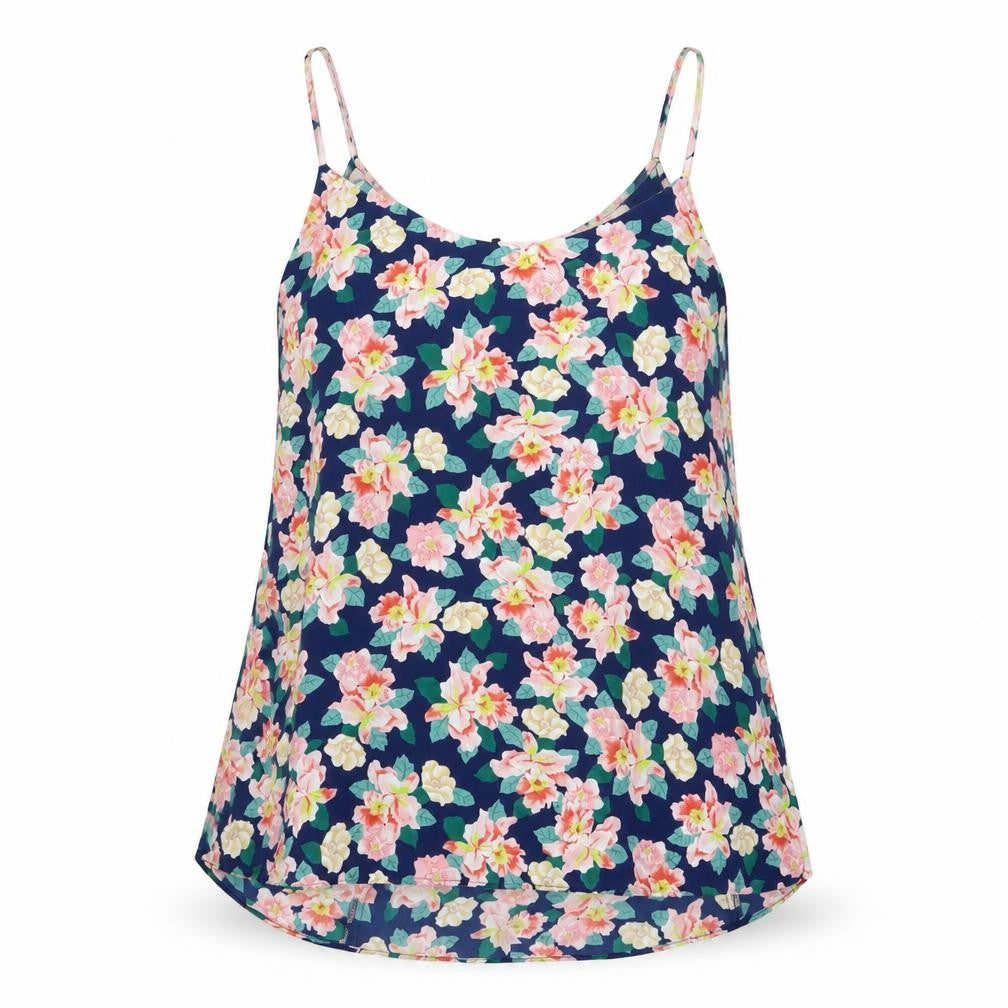 Womens UK Size 8 Oasis Multicoloured Basic Tank