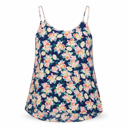 Womens UK Size 8 Oasis Multicoloured Basic Tank