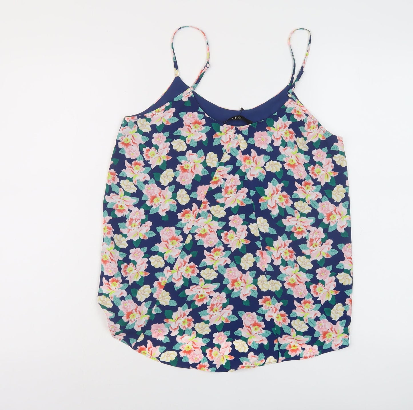 Womens UK Size 8 Oasis Multicoloured Basic Tank
