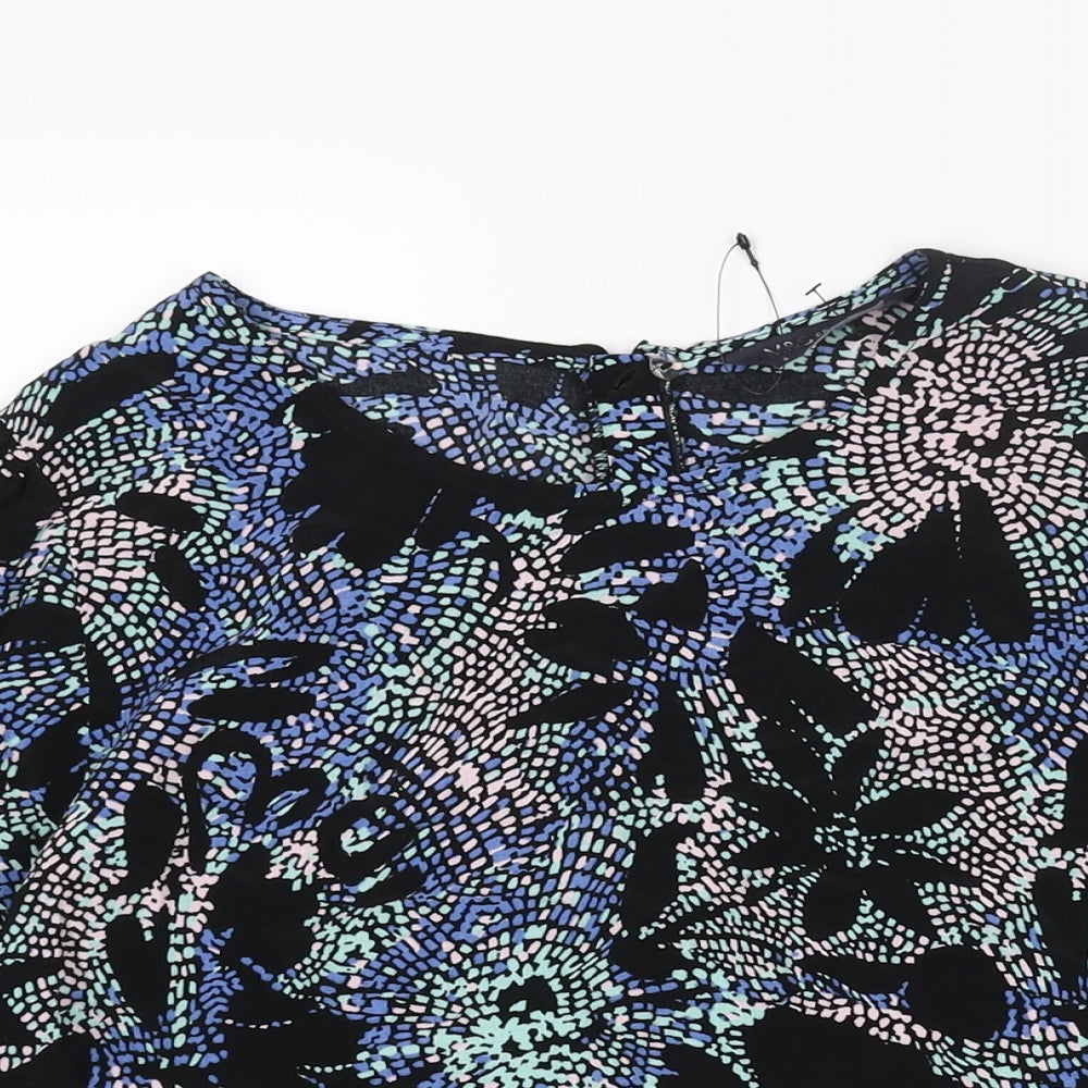 Womens UK Size 8 Marks and Spencer Black Basic Blouse
