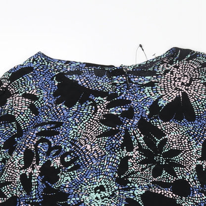 Womens UK Size 8 Marks and Spencer Black Basic Blouse