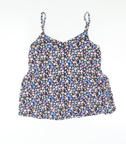 Womens UK Size 8 Marks and Spencer Multicoloured Camisole Blouse