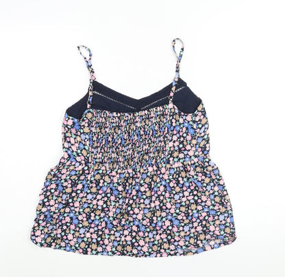 Womens UK Size 8 Marks and Spencer Multicoloured Camisole Blouse