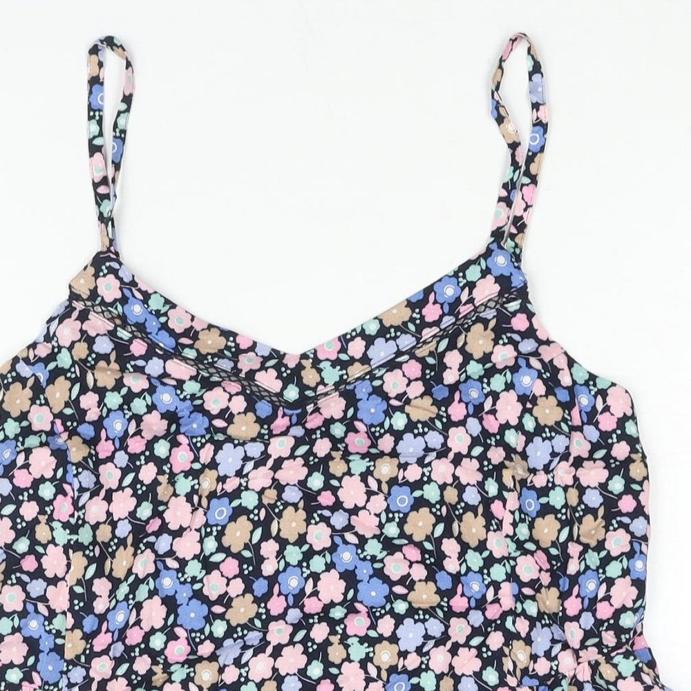 Womens UK Size 8 Marks and Spencer Multicoloured Camisole Blouse