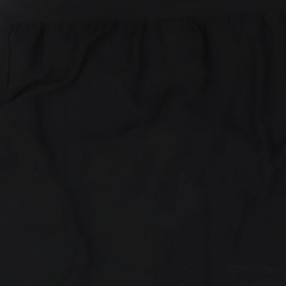 Womens UK Size M Adrianna Papell Black Basic Blouse