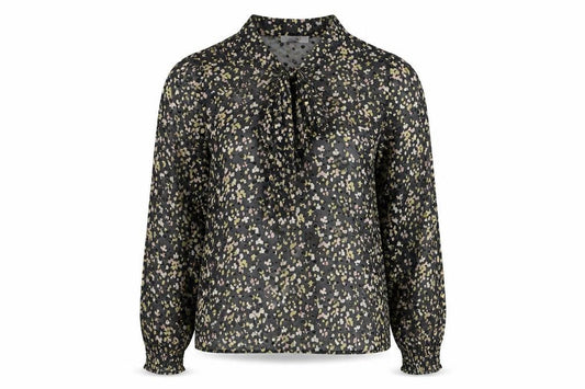 Womens UK Size 12 Per Una Black Basic Blouse