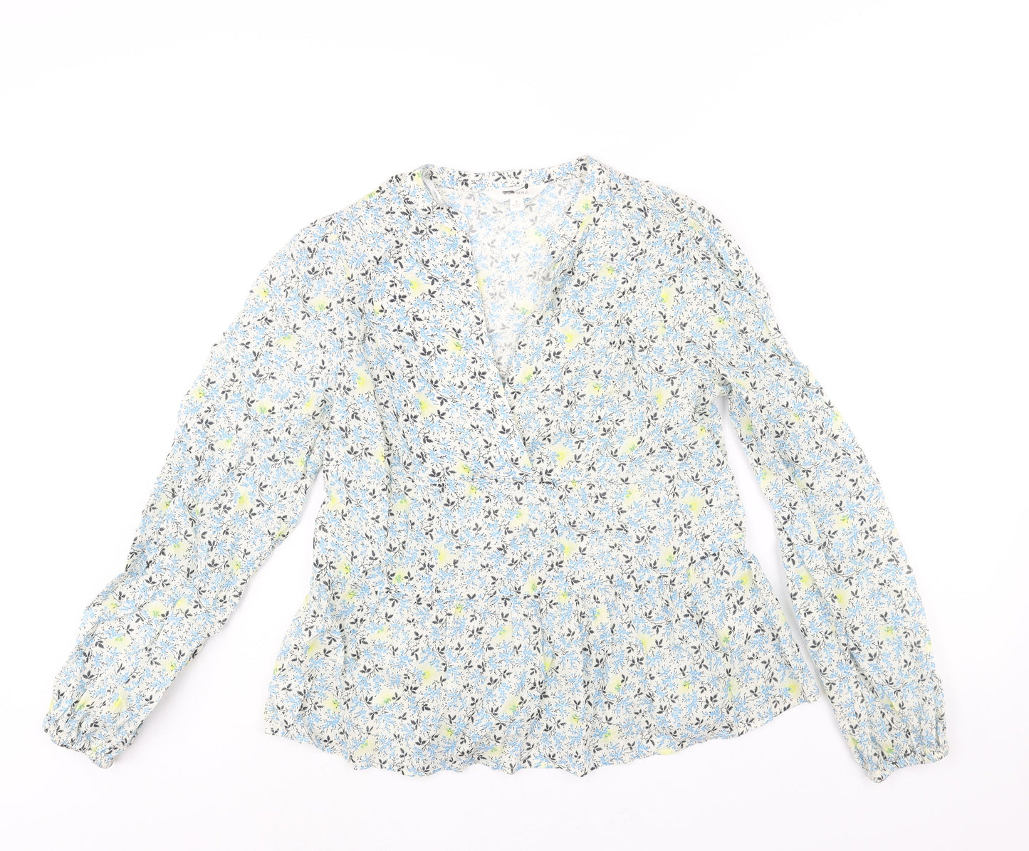 Womens UK Size 8 Per Una Multicoloured Basic Blouse