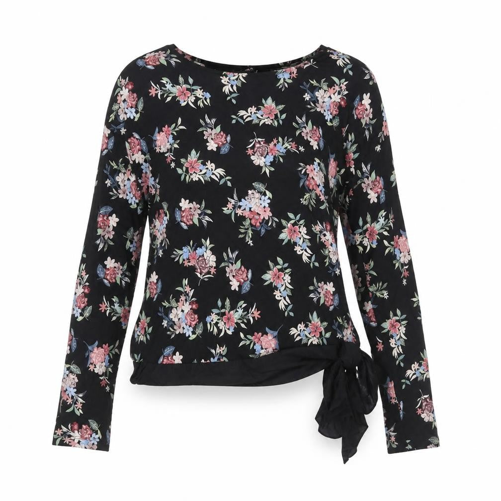 Womens UK Size 10 Marks and Spencer Black Basic Blouse