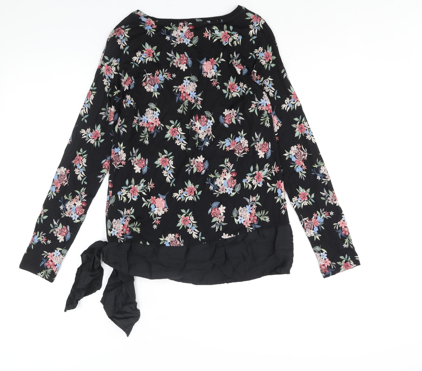 Womens UK Size 10 Marks and Spencer Black Basic Blouse