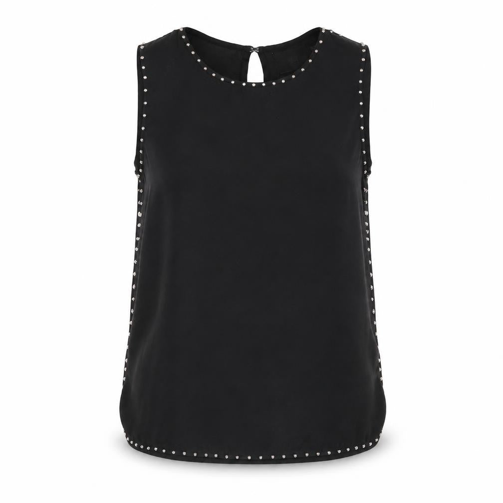 Womens UK Size 8 H&M Black Camisole Blouse