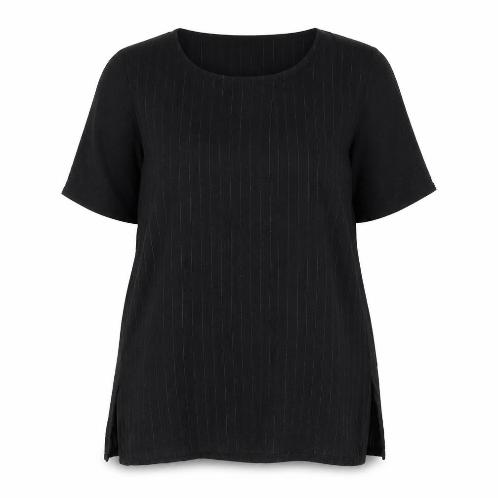 Womens UK Size 14 Autograph Black Basic Blouse