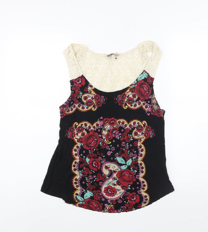 Womens UK Size 10 Chelsea Girl Multicoloured Camisole Blouse