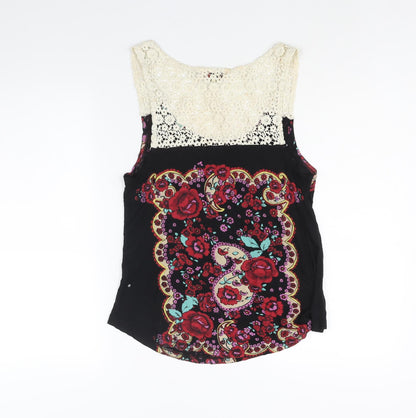 Womens UK Size 10 Chelsea Girl Multicoloured Camisole Blouse