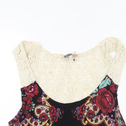 Womens UK Size 10 Chelsea Girl Multicoloured Camisole Blouse