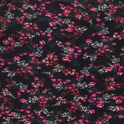 Womens UK Size 10 Wallis Black Basic Blouse