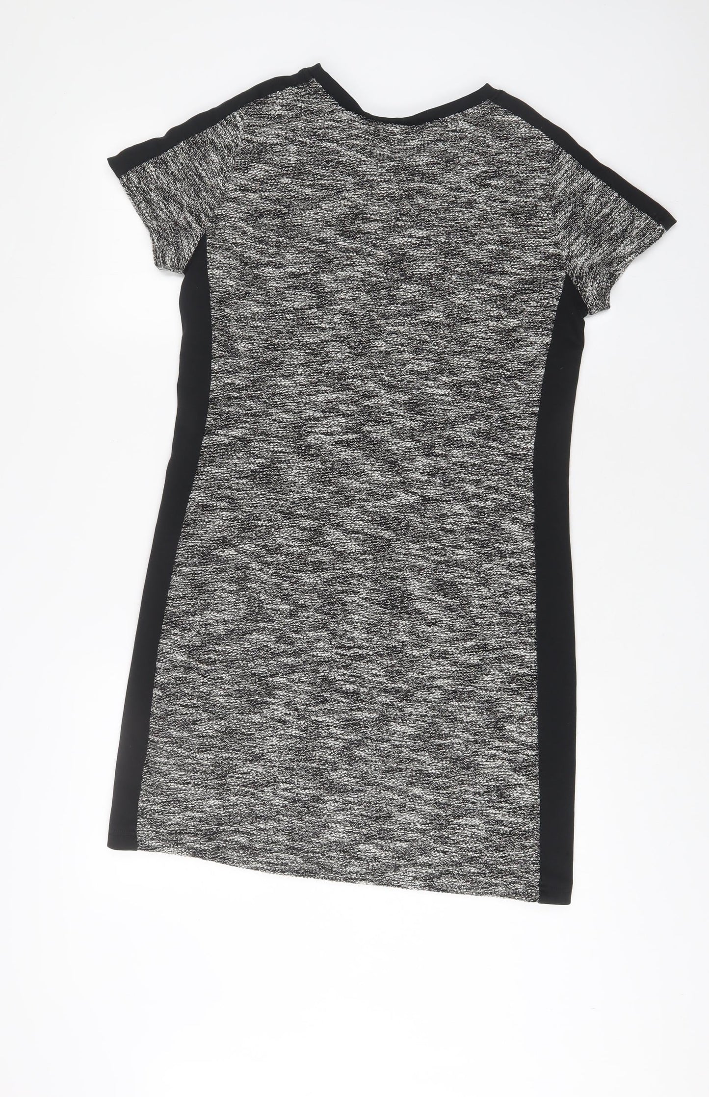 Avenue Womens Grey Polyester A-Line Size 12 Crew Neck Pullover