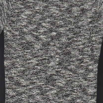 Avenue Womens Grey Polyester A-Line Size 12 Crew Neck Pullover