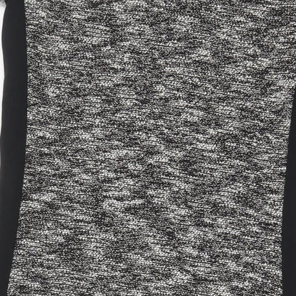 Avenue Womens Grey Polyester A-Line Size 12 Crew Neck Pullover
