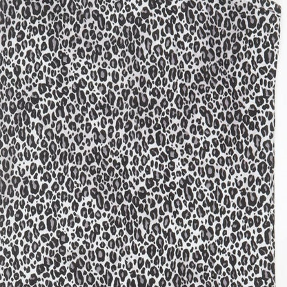Per Una Womens Grey Animal Print Polyester A-Line Size 10 V-Neck Pullover
