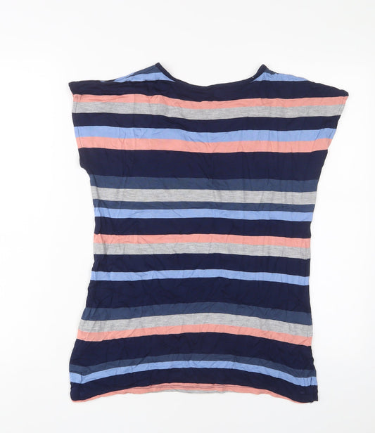 Womens UK Size XS Oasis Multicoloured Basic T-Shirt