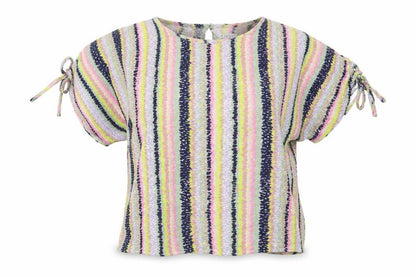 Womens UK Size 10 Warehouse Multicoloured Basic T-Shirt
