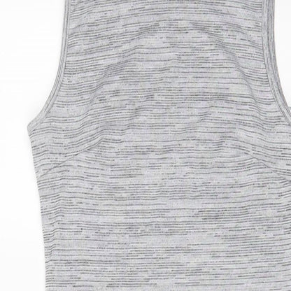 Select Womens Grey Polyester Bodycon Size 10 Crew Neck Pullover