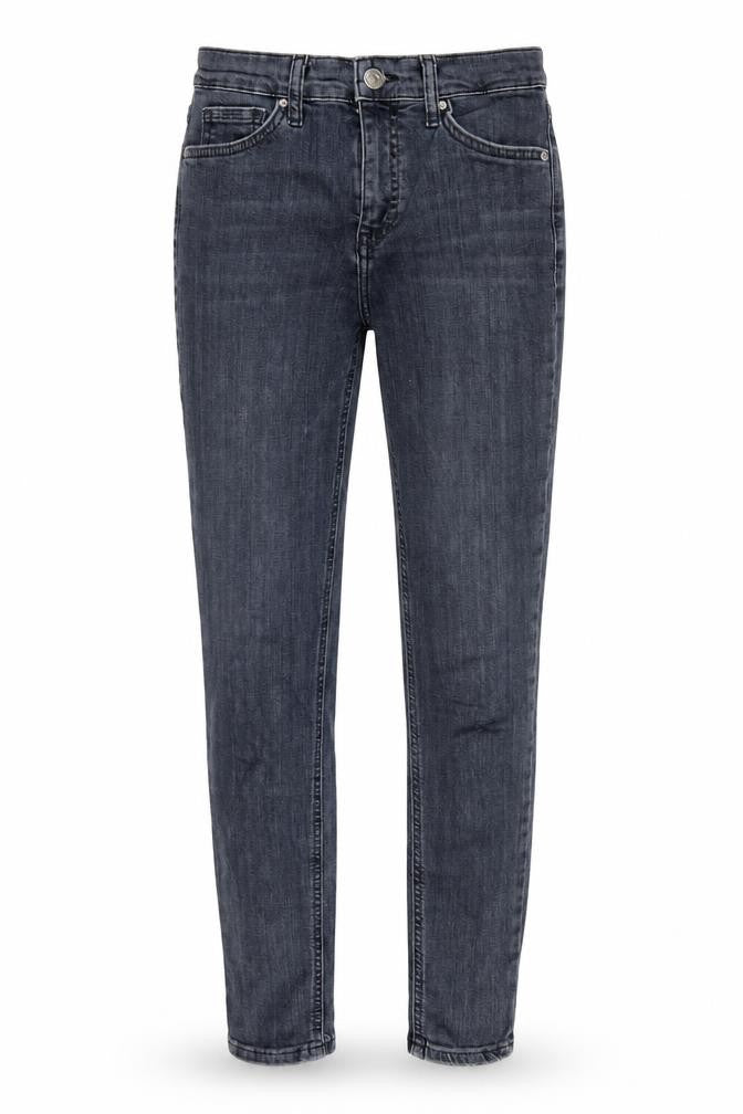 Womens UK Size 26 in Topshop Regular Fit Straight Grey Jeans