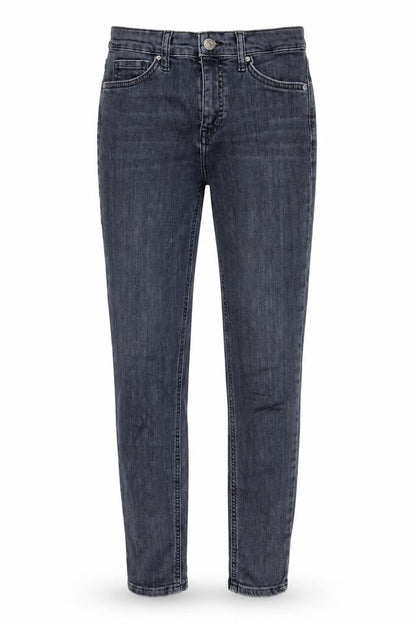 Womens UK Size 26 in Topshop Regular Fit Straight Grey Jeans