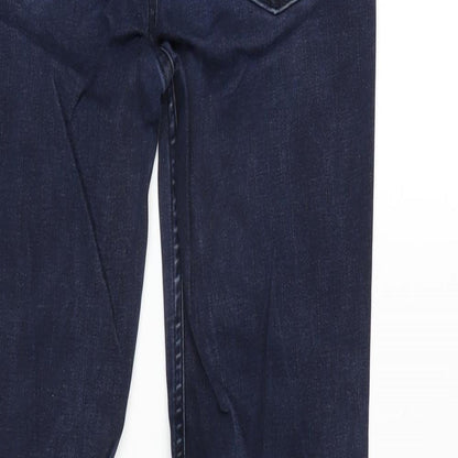 Levi's Womens Black Cotton Blend Skinny Jeans Size 26 in L32 in Regular Zip - 710 Levi's