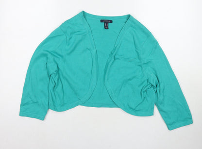 Womens UK Size L Lands' End Blue Cape Jumper