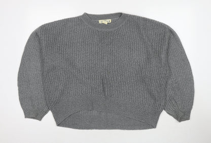 Womens UK Size S H&M Grey Pullover Jumper