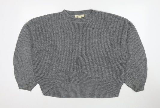 Womens UK Size S H&M Grey Pullover Jumper
