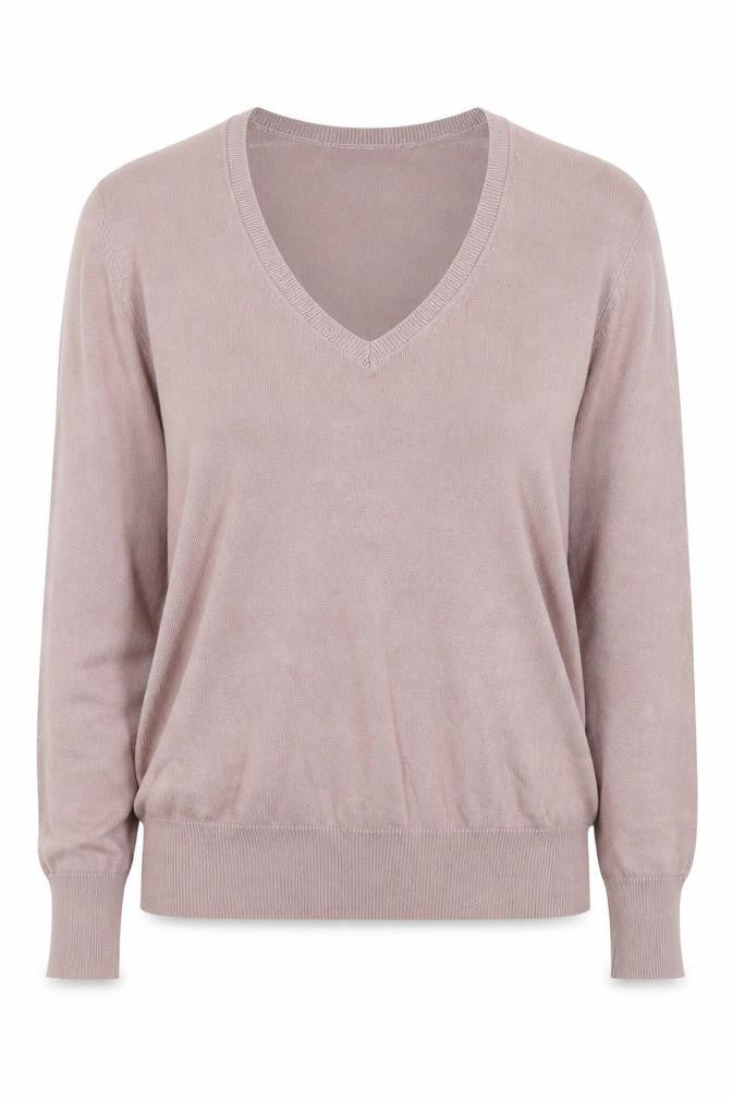 Womens UK Size S H&M Beige Pullover Jumper