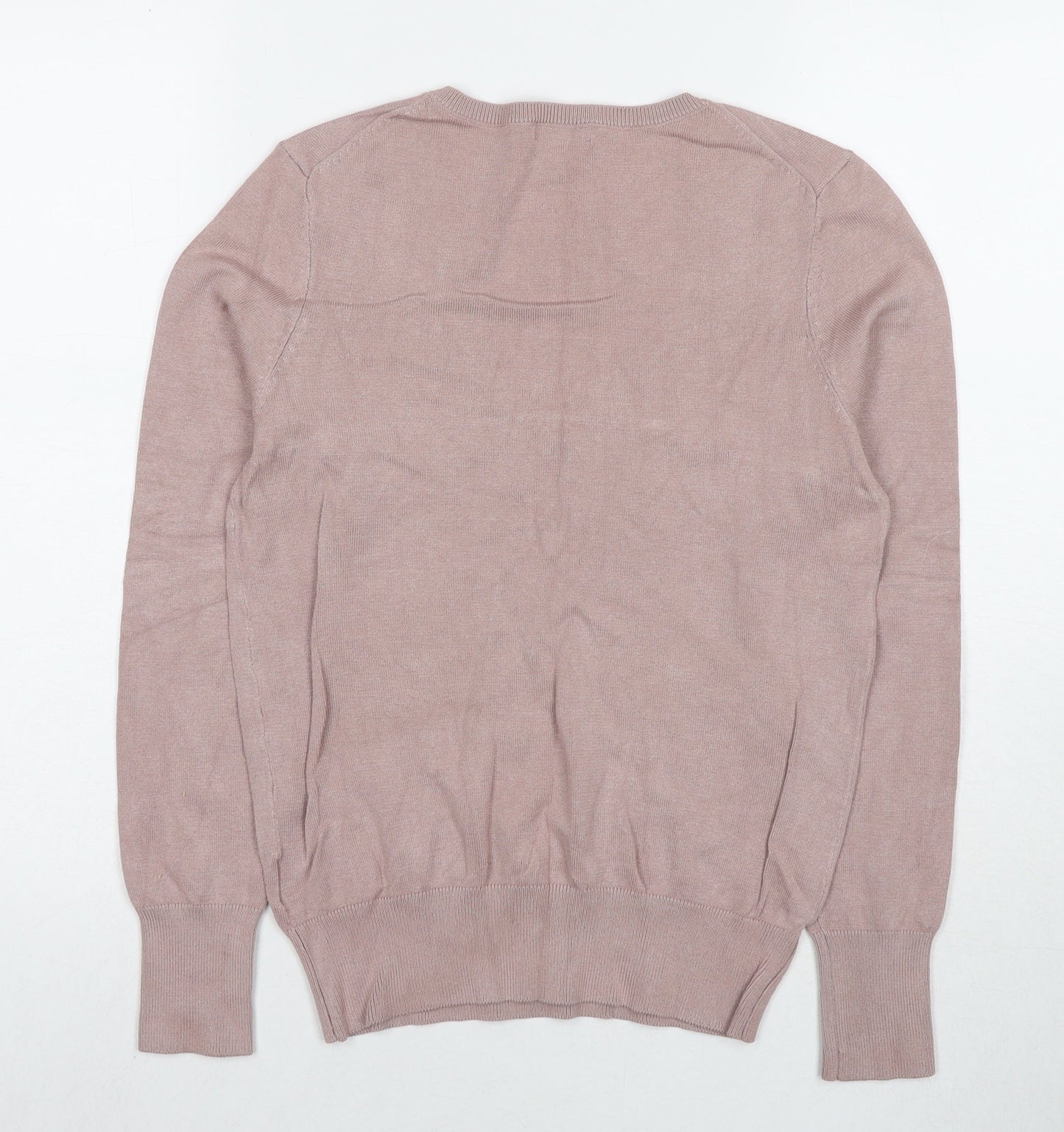 Womens UK Size S H&M Beige Pullover Jumper